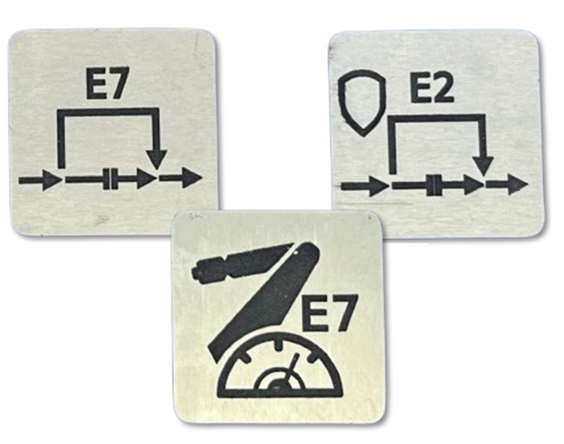 Etiquetas de Identificação para Equipamentos e Segurança