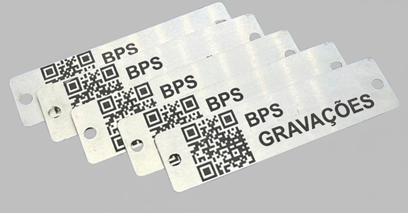Gravação a Laser e Pintura - Serviço de gravação com acabamento com tinta